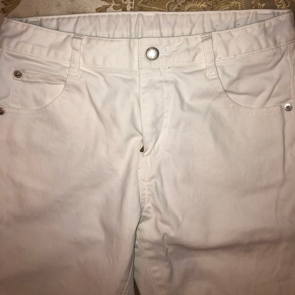NWOT White Bootcut Pants - Picture 3 of 4